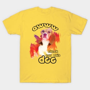 Aww! Check Out This Cute Dog T-Shirt